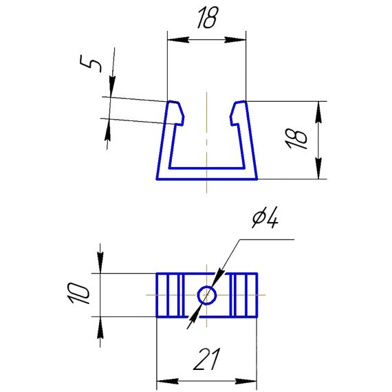 629265.T Зажим половинки шкива