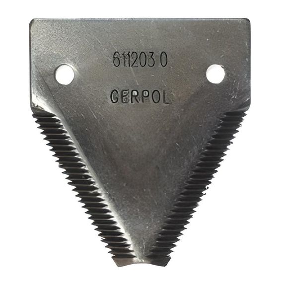 611203.0 Сегмент коси ( ножа ) жатки дрібний зуб GERPOL