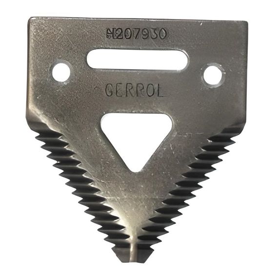 H207930 Сегмент косы (ножа) жатки крупный зуб GERPOL
