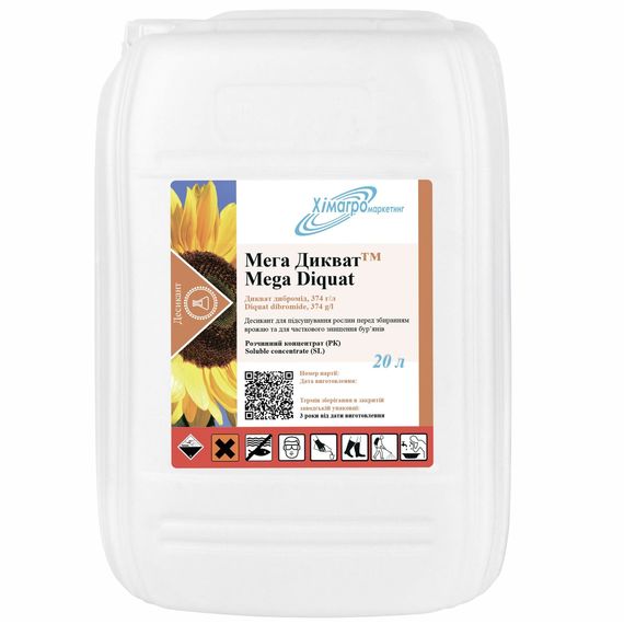 Chimagromarketing desiccant Mega Diquat