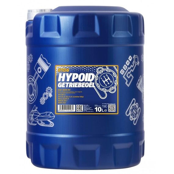 Mannol трансмісійна олива Hypoid 80W-90 GL-4/GL-5 LS