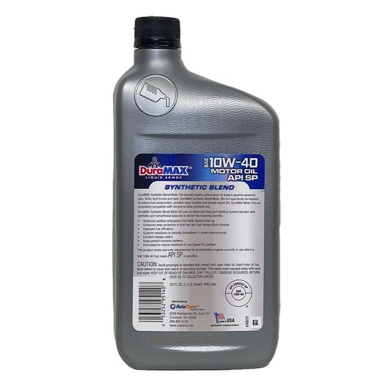 Масло моторное Duramax Synthetic Blend 10W40