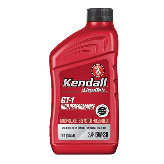 Олива моторна з домішками рідкого титану Kendall GT-1 High Performance 5W30
