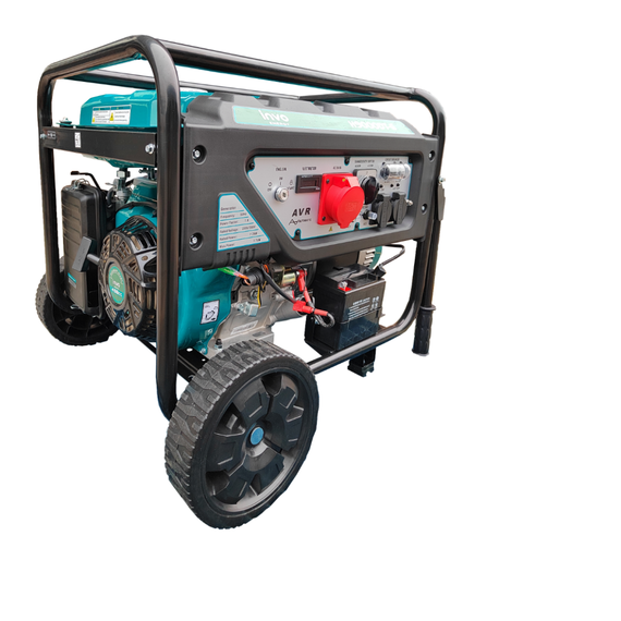 Генератор INVO H9000DТ-G 7.2/7.7 кВт, трехфазный, с электрозапуском