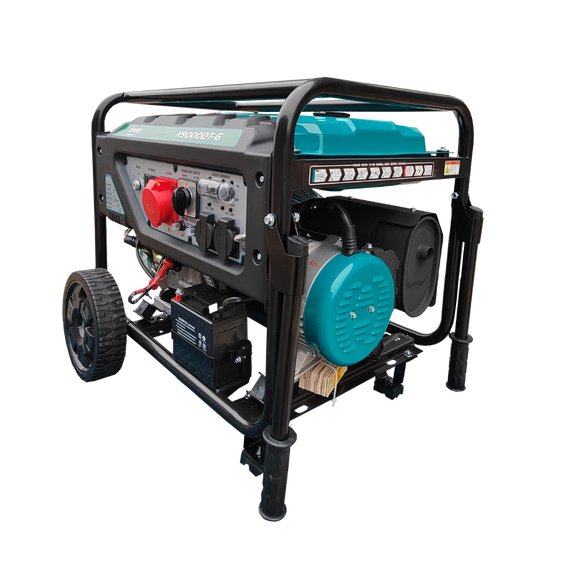 Генератор INVO H9000DТ-G 7.2/7.7 кВт, трехфазный, с электрозапуском