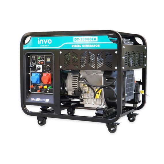 Генератор дизельний INVO DТ-13000EA, 12/13кВт, 230/380В