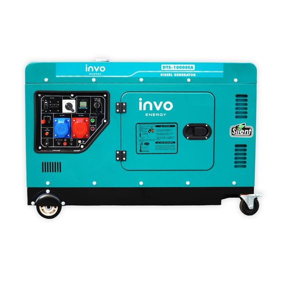 Генератор дизельний INVO DTS-10000EA у кожусі, 9/10кВт, 230/380В