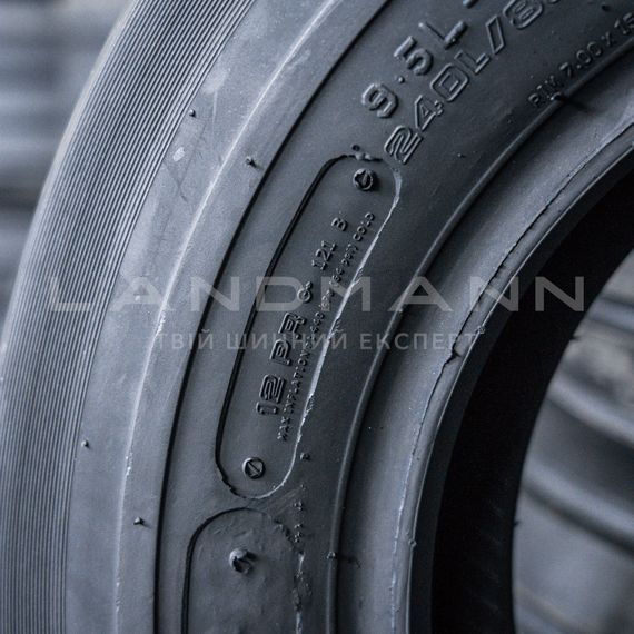 TVS шина 9,5L-15SL (240/80-15SL) 121B 12PR I1 IMP TL, изображение 5