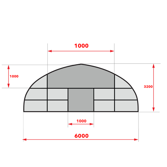 Теплица 6×30 м для фермеров: 180 м² тепла, надёжность и урожай круглый год, изображение 2