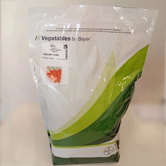 Професійне насіння моркви Шантане ранньої Абако F1 (1,4-1,6) 200 000 шт Seminis, изображение 7