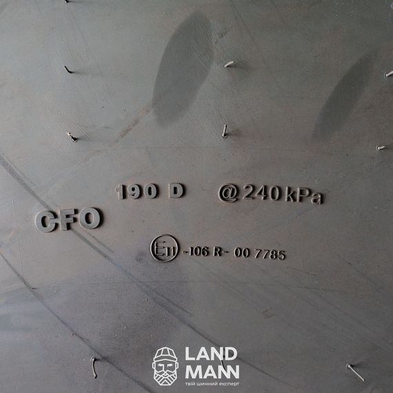 TVS Шина VF 800/70R38 190D/190A8 CFO TigerTrac Max-Flex HS3000 TL, изображение 5